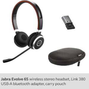 Jabra Evolve 65 USB Stereo with Link 370